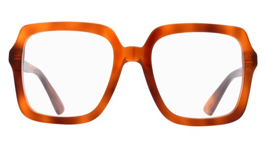 Lunettes de vue Gucci Femme Écaille Carré Gg1318O Face