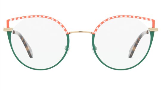 Lunettes de vue WOOW Femme Orange Papillon Jumphigher1 Face
