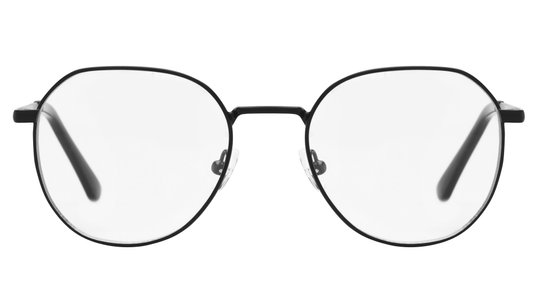 Lunettes anti-lumière bleue Signature Krys Mixte Noir Ronde Skpap-E2101 Face
