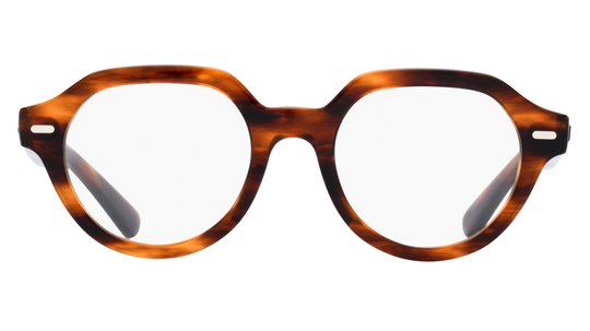 Lunettes de vue Ray-Ban Mixte Écaille Carré Rx7214 Face
