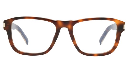 Lunettes de vue Saint Laurent Homme Écaille Rectangle SL Face