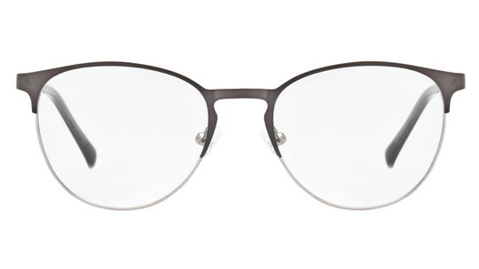 Lunettes de vue Signature Krys Homme Gris Ronde Com2103 Face
