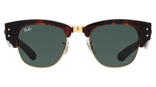 Lunettes de soleil Ray-Ban Mixte Écaille Carré RB0316S Face