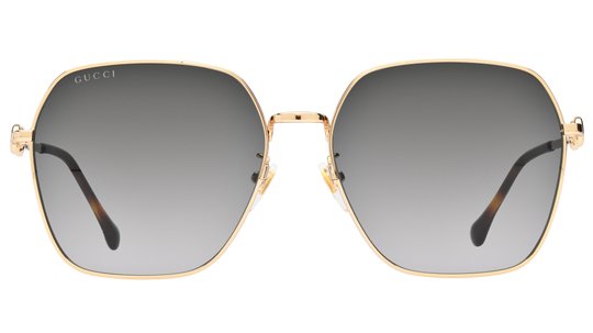 Lunettes de soleil Gucci Femme Or Carré Gg0882Sa Face