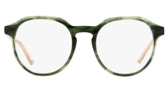 Lunettes de vue Siralya Femme Vert Pantos Sir2310 Face