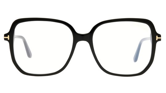 Lunettes de vue Tom Ford Femme Noir Carré Tf5578-B Face