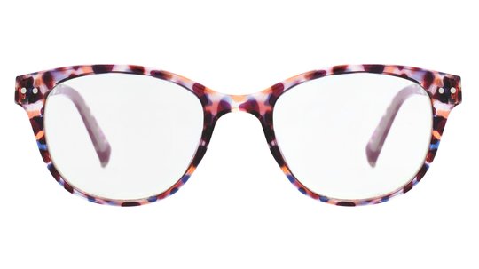 Lunettes anti-lumière bleue Signature Krys Femme Violet Rectangle Skpap-E2107 Face
