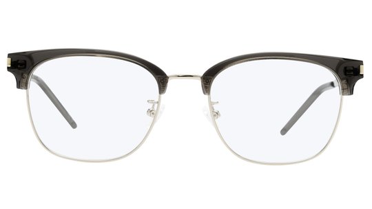 Lunettes de vue Saint Laurent Mixte Argent Carré Sl649/F Face