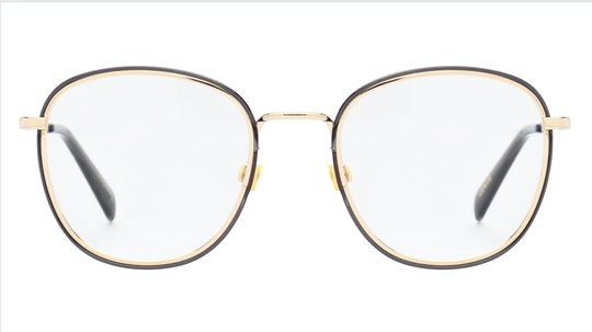 Lunettes de vue Levi's Femme Noir Ronde Lv1027 Face