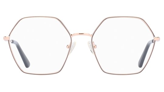 Lunettes de vue Guess Femme Or Carré Gu2934V Face