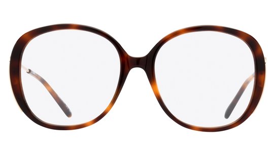 Lunettes de vue Chloé Femme Écaille Ronde Ch0172O Face