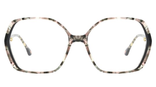 Lunettes de vue ba&sh Femme Écaille Papillon BA1068 Face