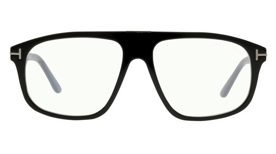 Lunettes de vue Tom Ford Femme Noir Aviateur Tf5901-B-N Face