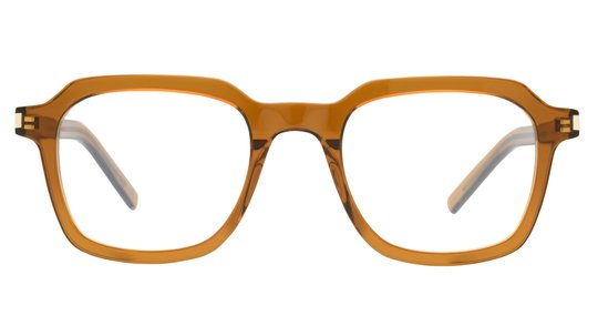 Lunettes de vue Saint Laurent Mixte Marron Carré SL Face