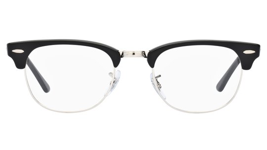 Lunettes de vue Ray-Ban Mixte Noir Carré Rx5154 Face