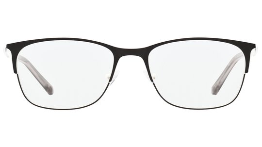 Lunettes de vue Baïa Femme Noir Rectangle Baa2101 Face