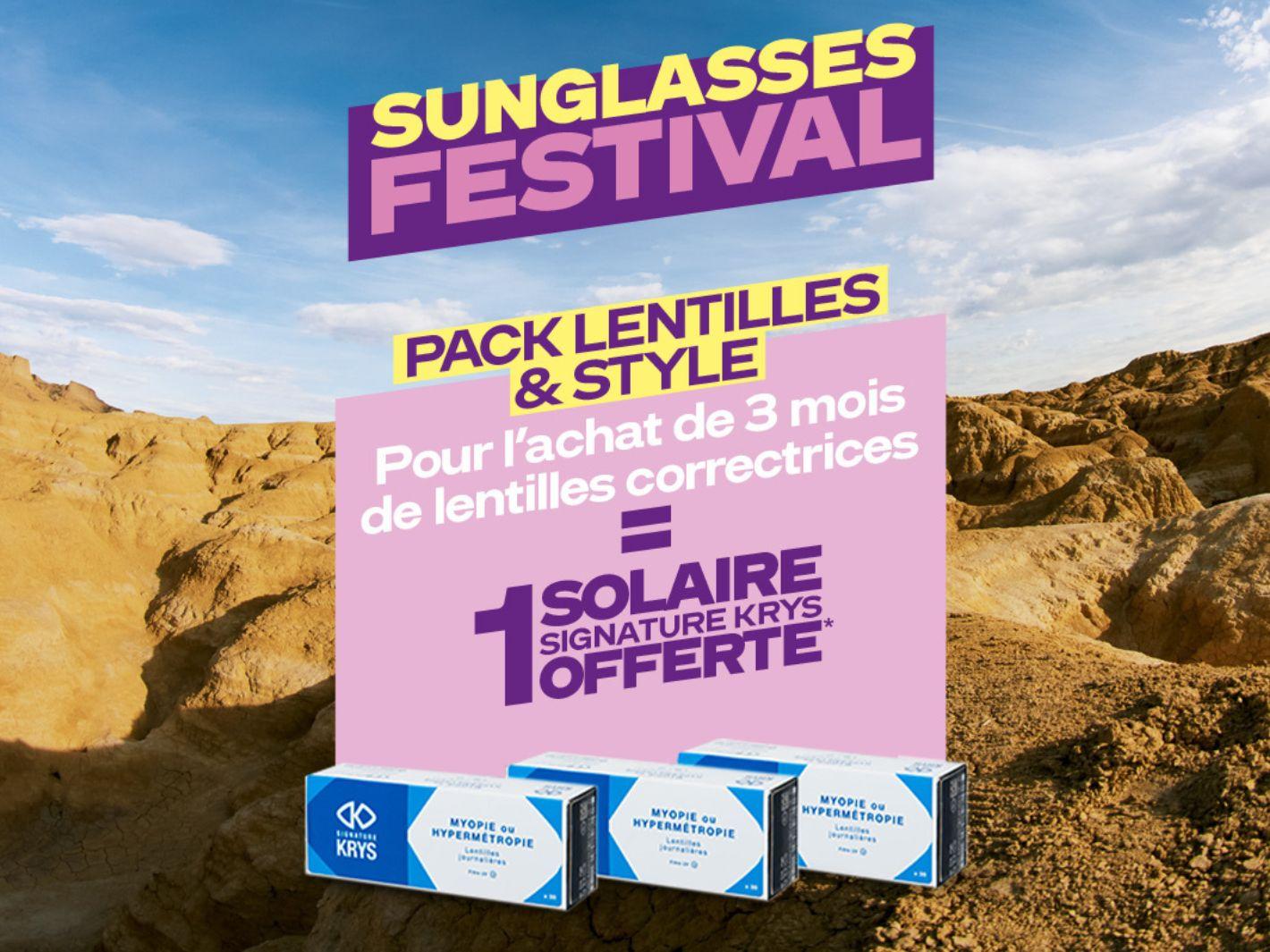 Offre Lentilles & Styles