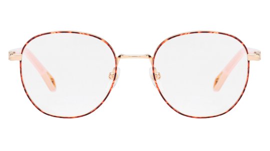 Lunettes de vue Zadig & Voltaire Femme Écaille Ronde VZV258 Face