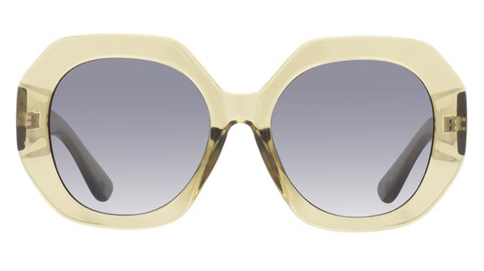 Lunettes de soleil Signature Krys Femme Transparent Ronde Skj2305-B Face