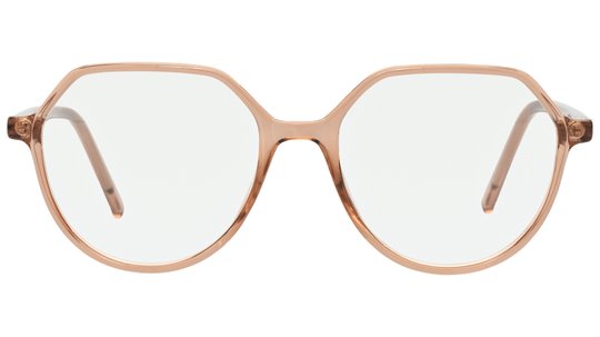 Lunettes de vue Alternance Femme Marron Ronde Alt21105 Face