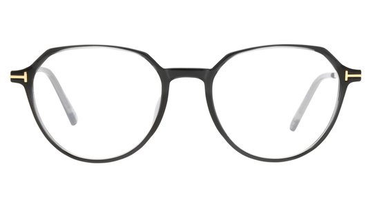 Lunettes de vue Tom Ford Homme Gris Ronde Tf5875-B Face