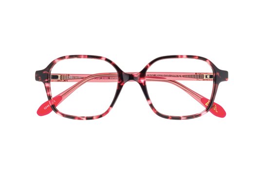 Lunettes de vue Barbie Enfant Rose Carré BAAA014 Face