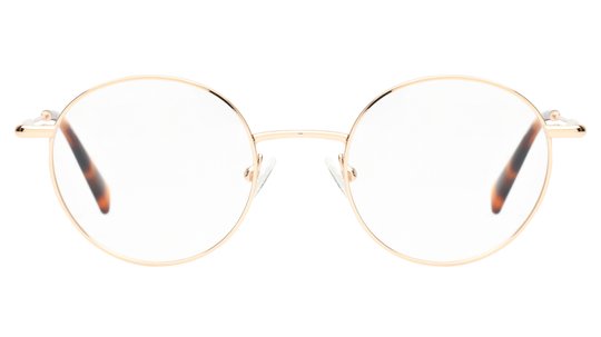 Lunettes de vue Signature Krys Homme Or Ronde Com2006 Face