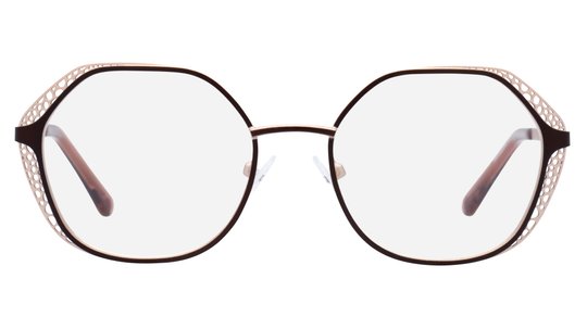 Lunettes de vue Baïa Femme Marron Carré Baa2205 Face