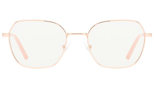 Lunettes de vue Signature Krys Femme Or Rectangle Ml2206 Face