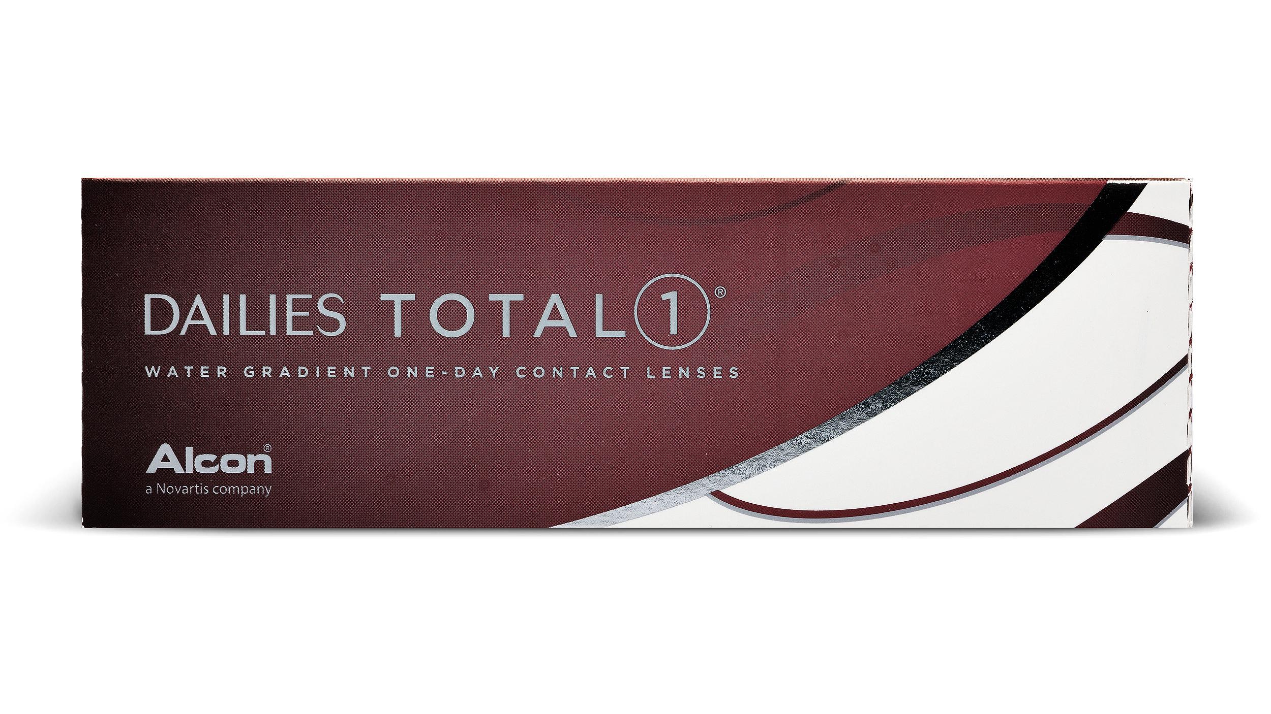 Lentilles de contact Dailies total 1 Boîte de 30