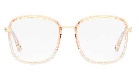 Lunettes de vue Chloé Femme Rose Carré CH0034O Face