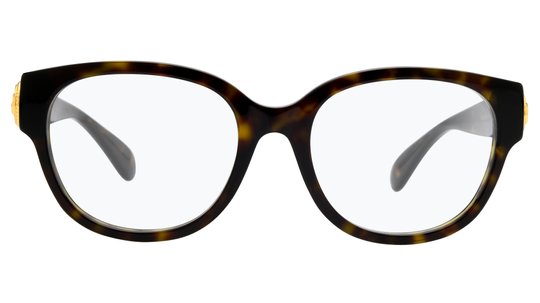 Lunettes de vue Gucci Femme Écaille Carré Gg1411O Face