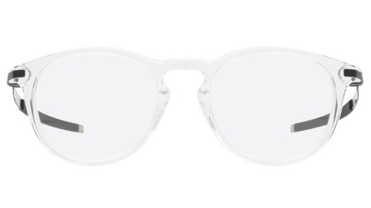 Lunettes de vue Oakley Homme Gris Ronde Ox8105 Face