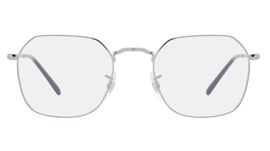Lunettes de vue Ray-Ban Mixte Argent Carré Rx3694V Face