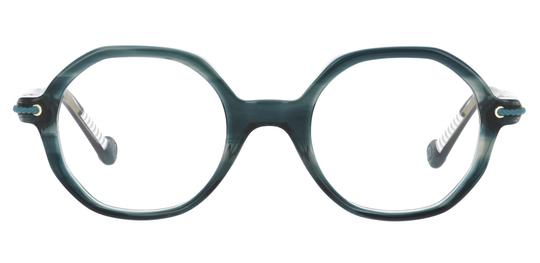 Lunettes de vue Petit Bateau Enfant Bleu Arrondie Ouessant Face