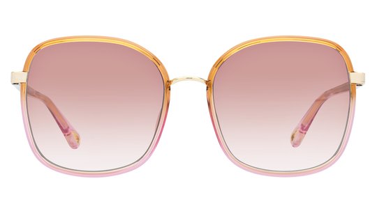 Lunettes de soleil Chloé Femme Rose Carré Ch0031S Face