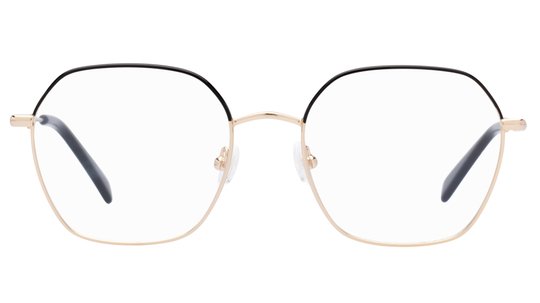 Lunettes de vue Longchamp Femme Noir Carré LO2152 Face