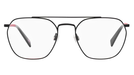 Lunettes de vue Levi's Homme Noir Aviateur Lv1038 Face