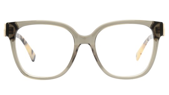 Lunettes de vue Longchamp Femme Vert Rectangle Lo2745 Face