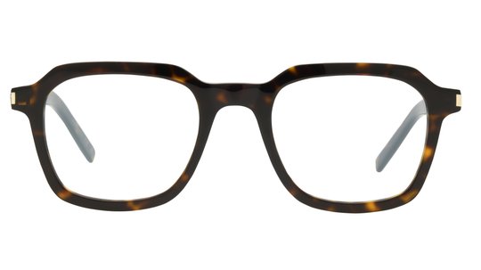 Lunettes de vue Saint Laurent Mixte Écaille Rectangle SL Face