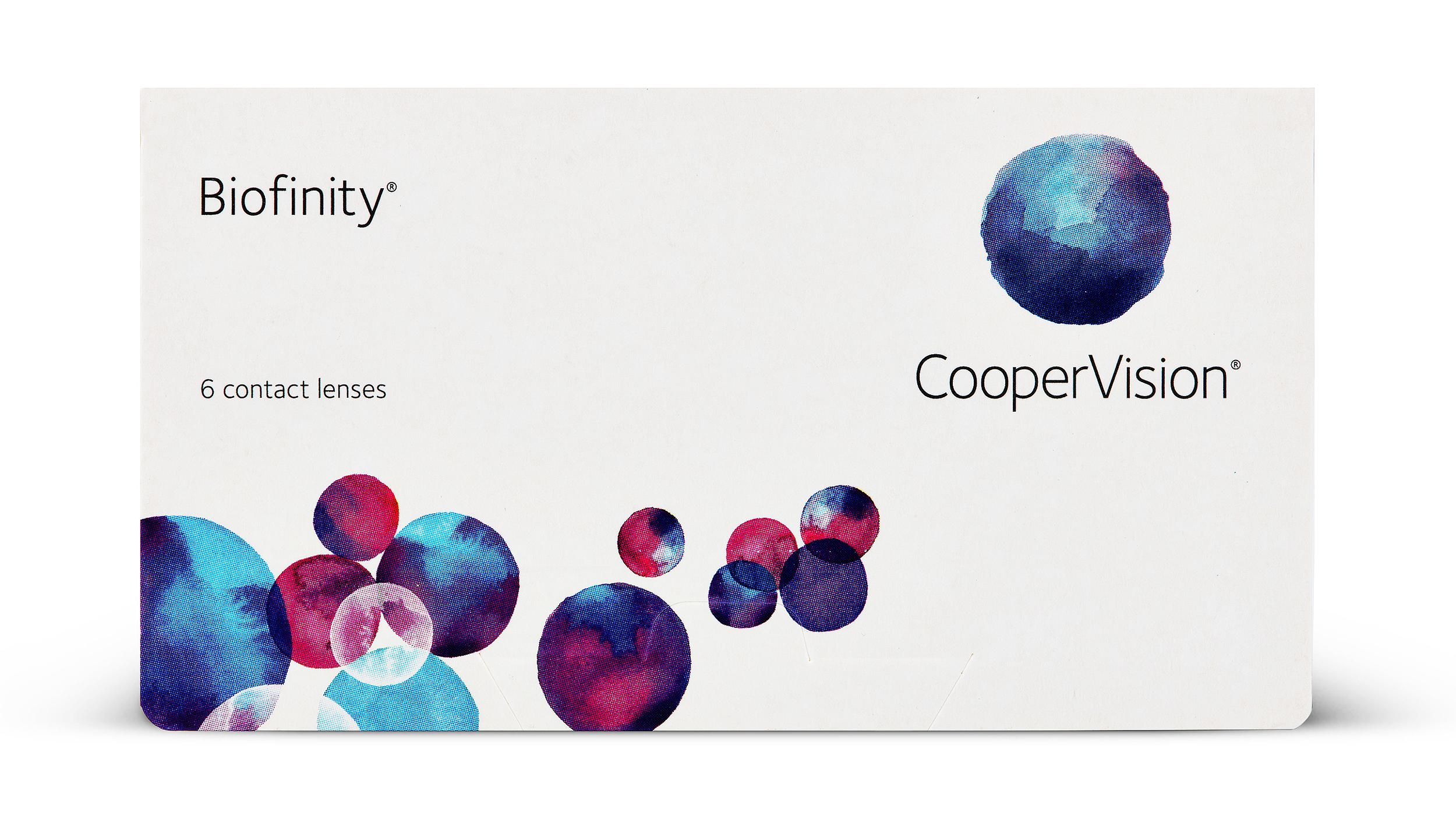 Lentilles de contact Biofinity Boîte de 6