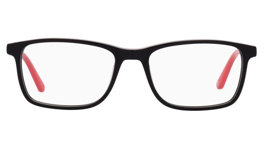 Lunettes de vue Le Coq Sportif Homme Noir Rectangle Lcs2204 Face