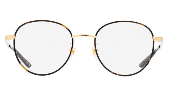 Lunettes de vue Gucci Homme Or Ronde Gg1353Oa Face