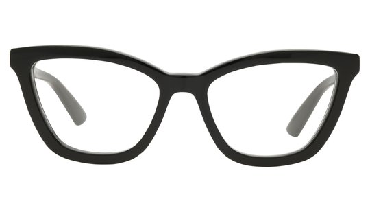 Lunettes de vue Gucci Femme Noir Papillon Gg1686O Face