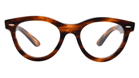Lunettes de vue Ray-Ban Mixte Écaille Ovale Rx2241V Face