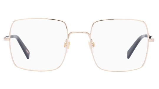 Lunettes de vue Levi's Femme Or Carré Lv1042 Face