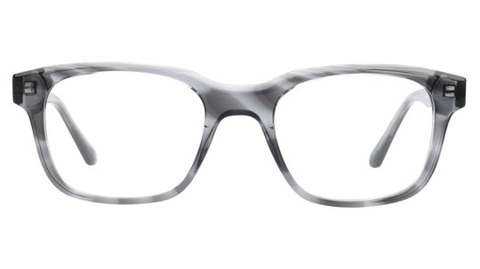 Lunettes de vue Signature Krys Homme Gris Rectangle Com2402 Face
