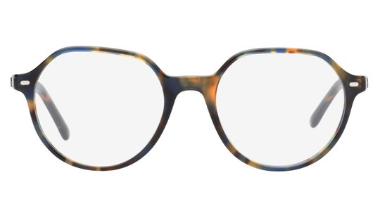 Lunettes de vue Ray-Ban Mixte Écaille Carré Rx5395 Face