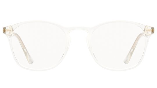 Lunettes de vue Signature Krys Homme Blanc Carré Kor2206 Face