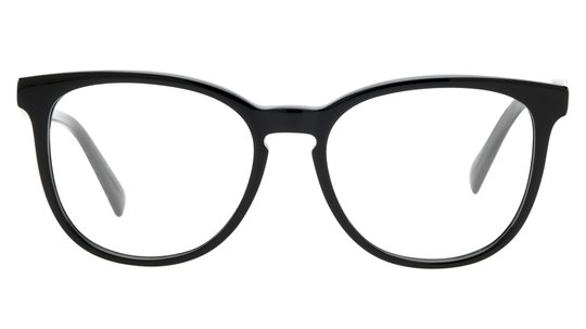 Lunettes de vue Longchamp Femme Noir Carré Lo2729 Face